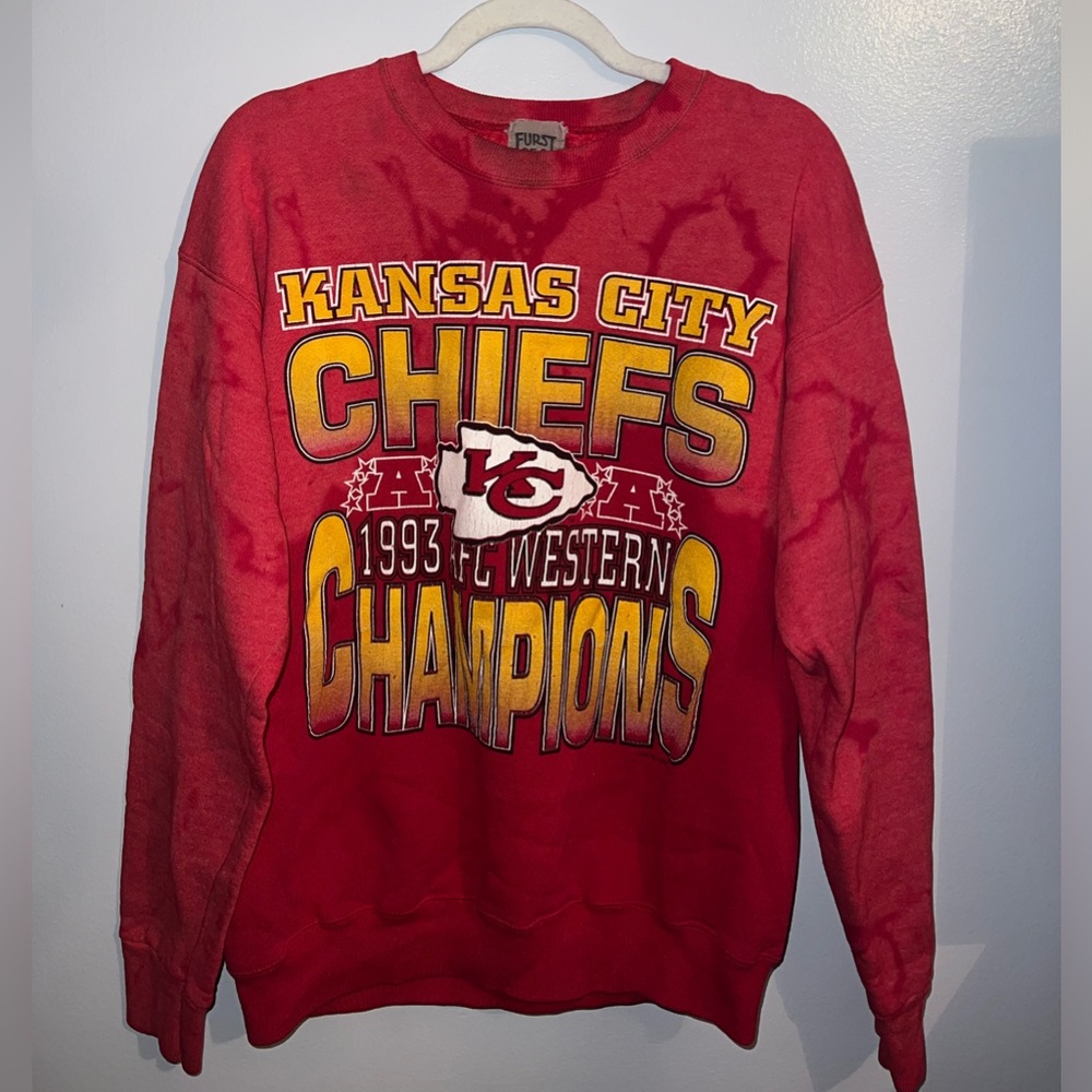 Kansas City Chiefs, Furst Of A Kind, L, Red, Yellow